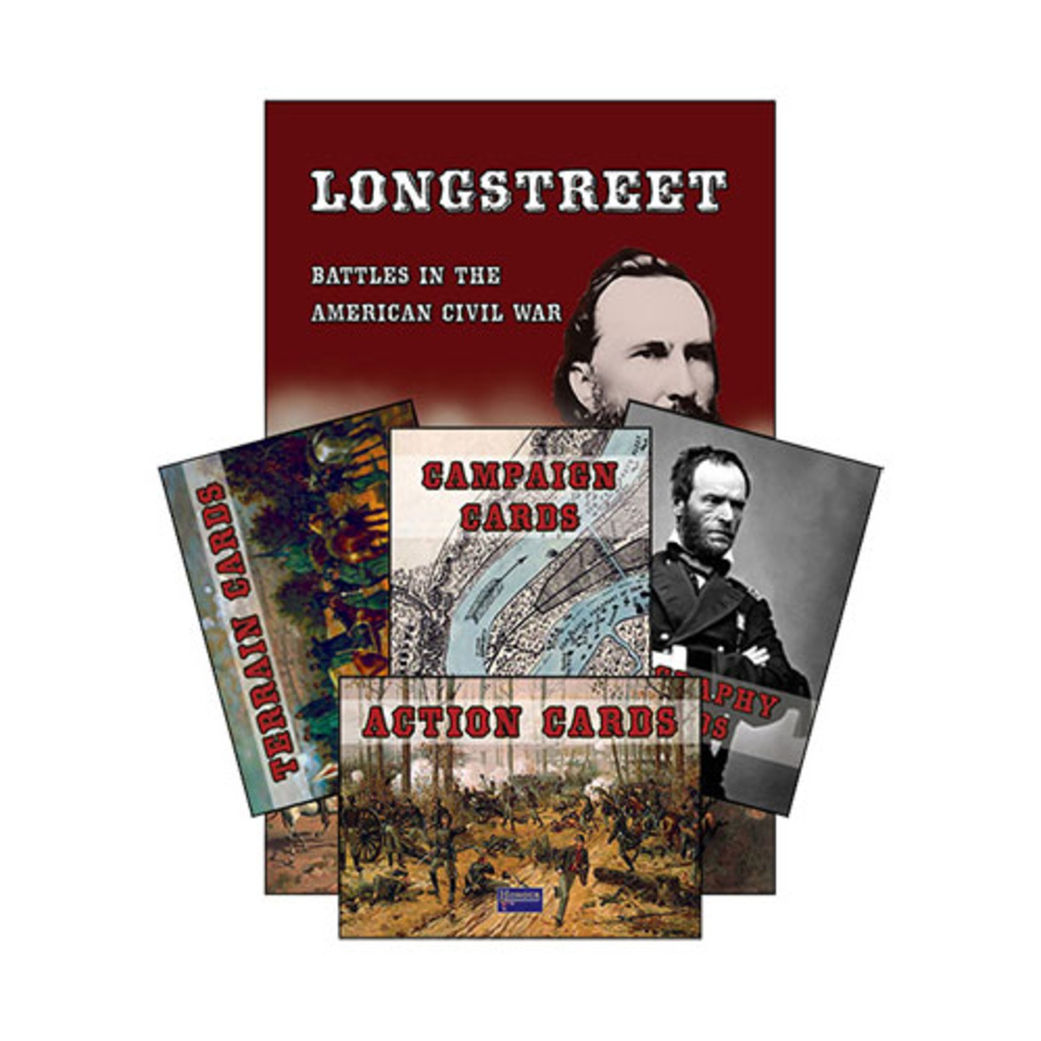 Sam Mustafa Historical Mini Rules Longstreet - Complete Card Set NM