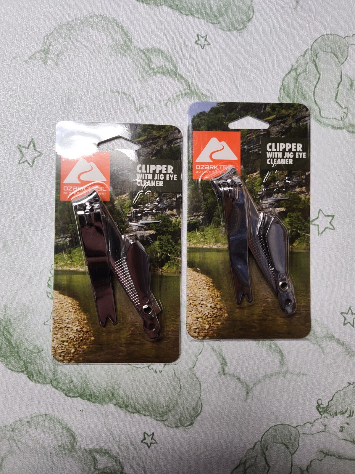 2 Piece Ozark Trail Clipper With Jig Eye Cleaner New