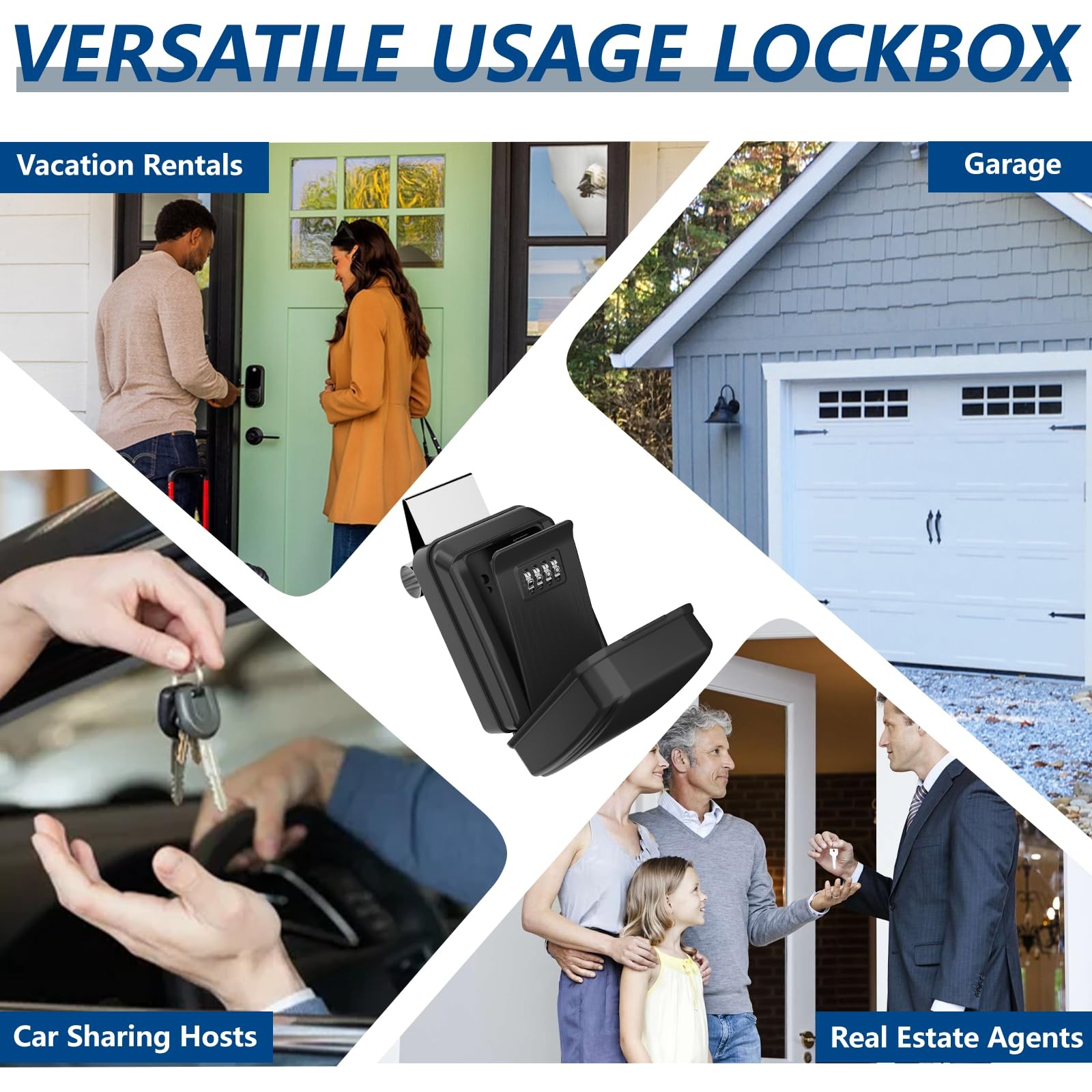 Piclafe Car Window Lock Box for Turo, Key with