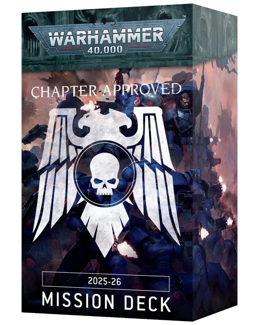 Chapter Approved: 2025-26 Mission Deck Warhammer 40K NIB