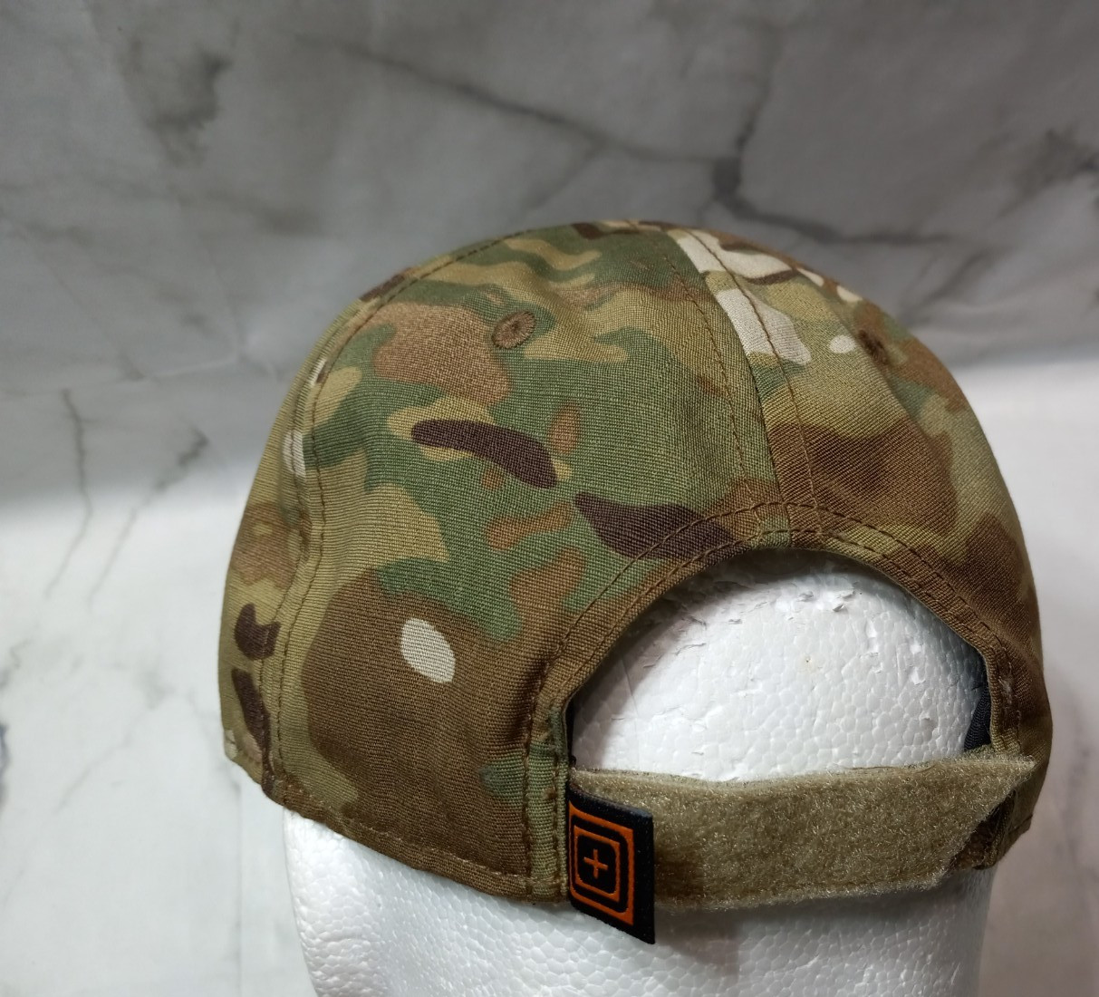 5.11 Flag Bearer Tactical Strapback Hook and Loop Patch Cap Hat Multicamo