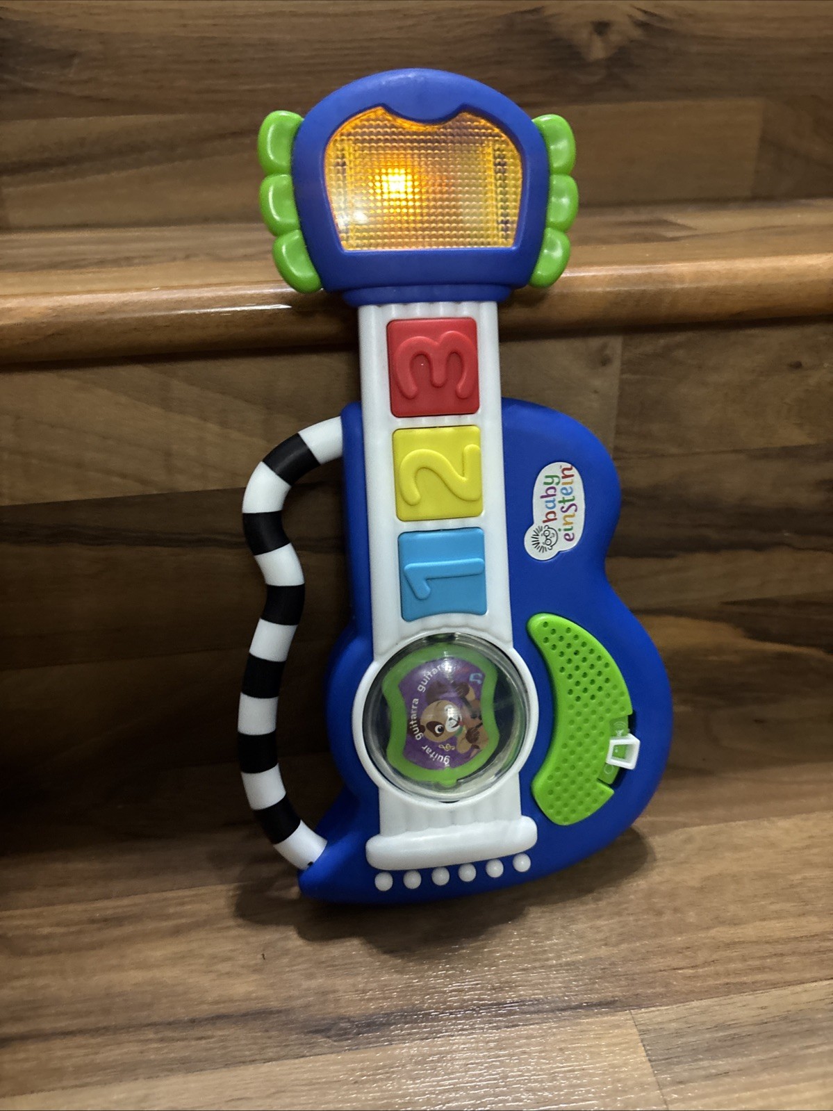 Baby Einstein Rock, Light & Roll Guitar - tested and works