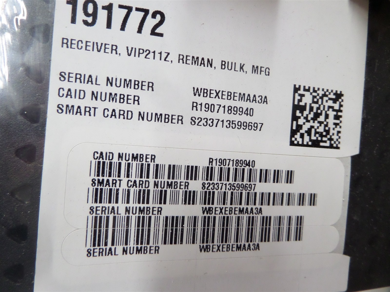 Dish Network ViP211z TV Receiver - New, No Remote