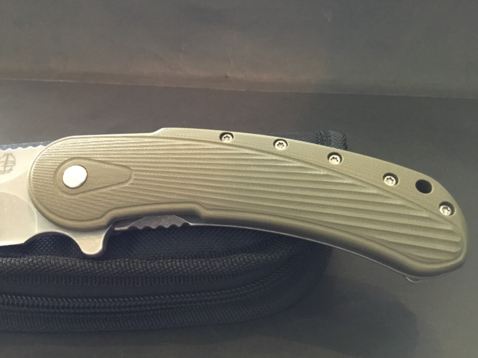 Custom Todd Begg Field Grade Bodega Flipper Folder Folding Knife