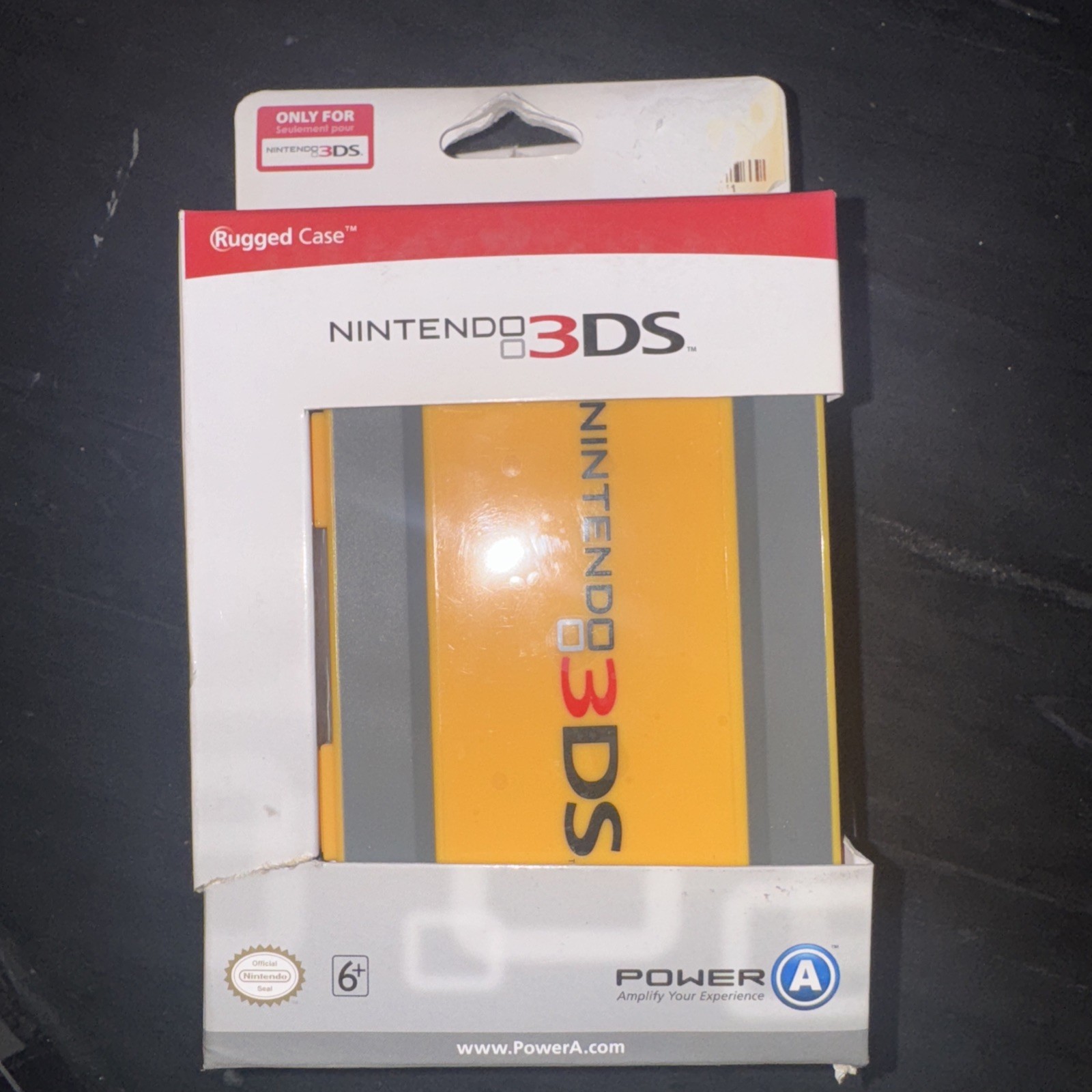 New Nintendo 3DS   PowerA     Rugged Storage Case - Yellow  Or Green
