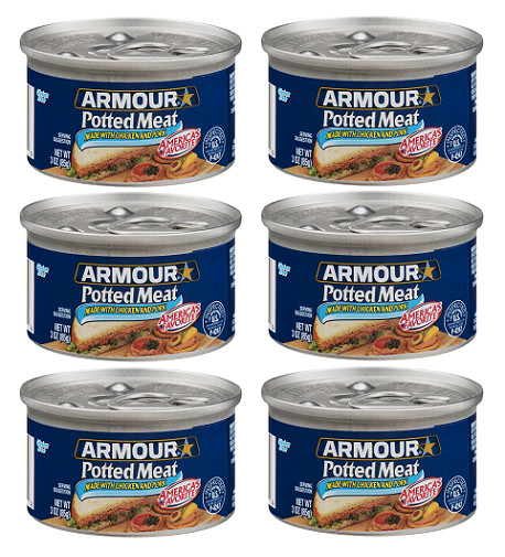 Armour Potted Meat 6 Pack