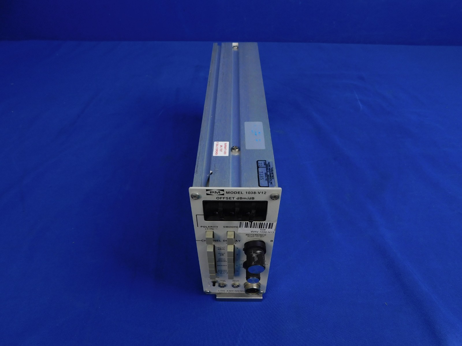 Wavetek Pacific Measurements Inc 1038-H13 Horizontal Amplifier Plug-In Unit