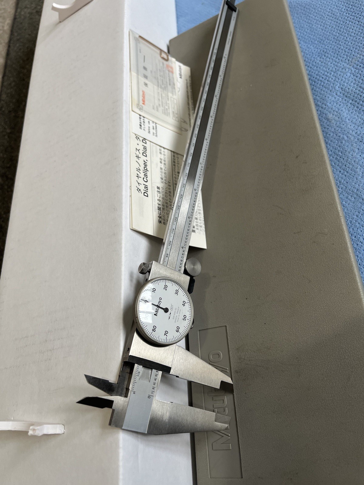 12” Dial Caliper, Depth Gage