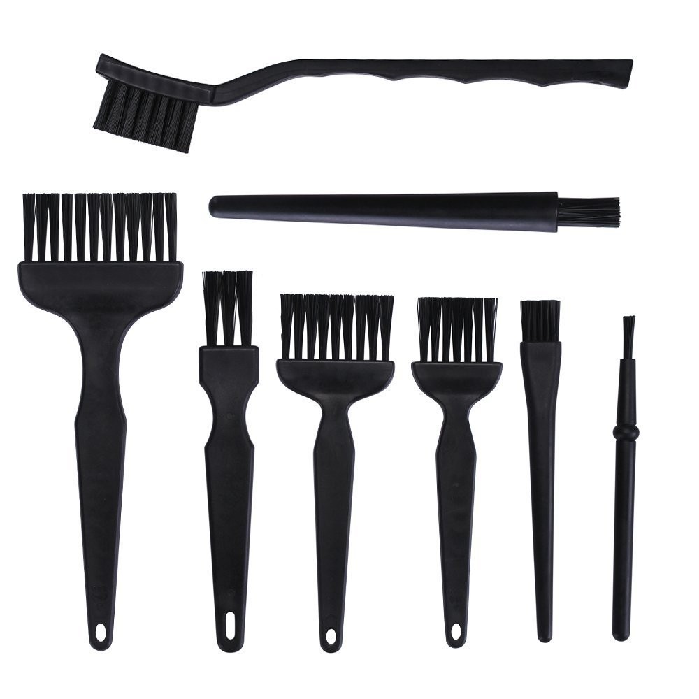 COHK 8Pcs ESD Safe Anti Static Brush Set Detailing Cleaning Tool for Mobile P...