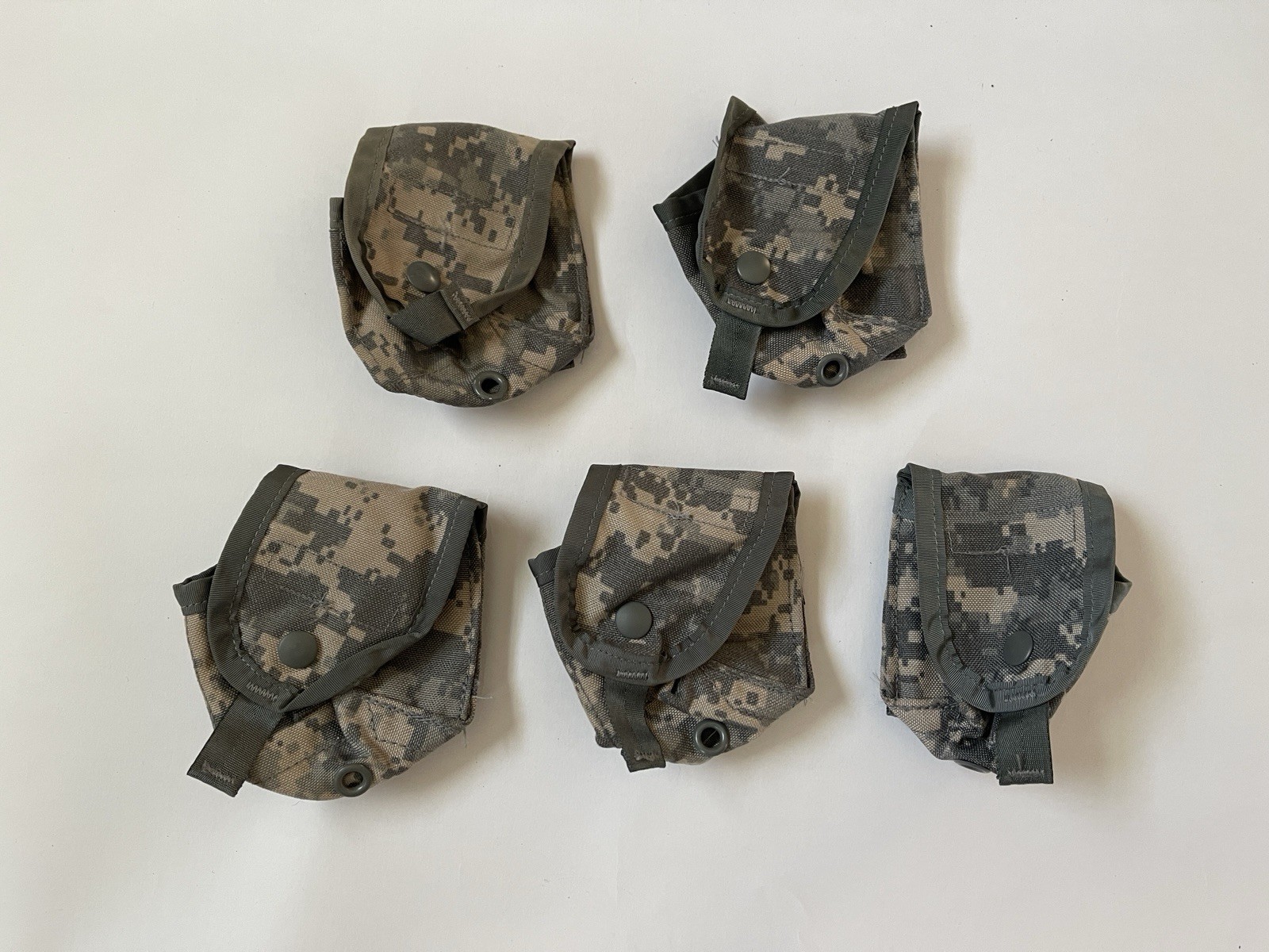 USGI UCP Frag Grenade Pouches Molle LOT OF 5