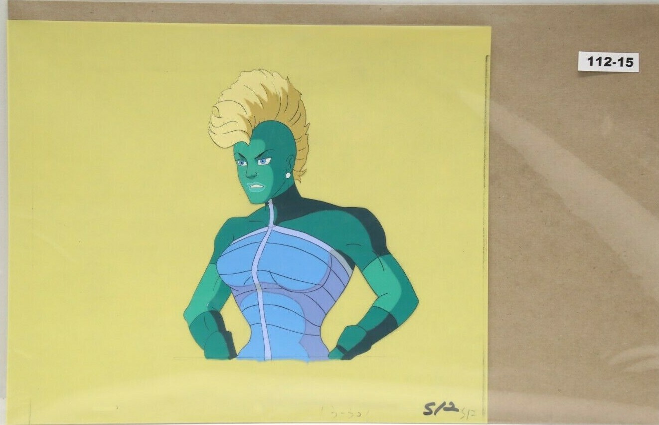 Savage Dragon Original Production Cel 112-15 - Used Condition