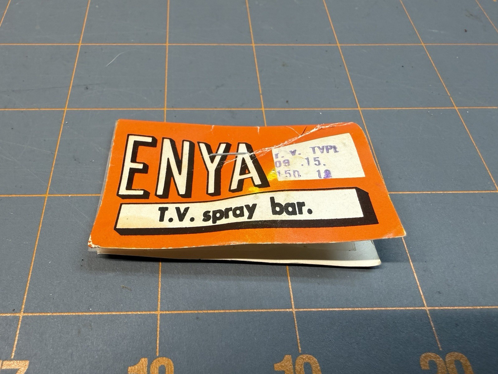 ENYA  T.V. Spray Bar part number 09230F2, T.V. Type .09, .15, .15D, and .19, NOS