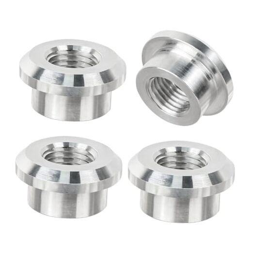1/8" NPT Female Weld on Bung Fitting AluminumPCS 1/8 NPT 4