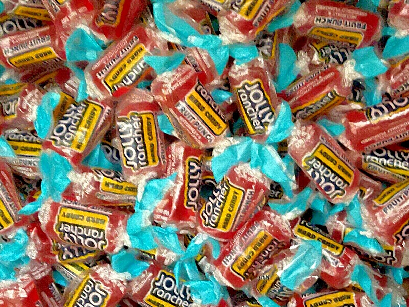 FRUIT PUNCH Jolly Rancher Candy 2 pounds Red New Free Shipping NEW 2027