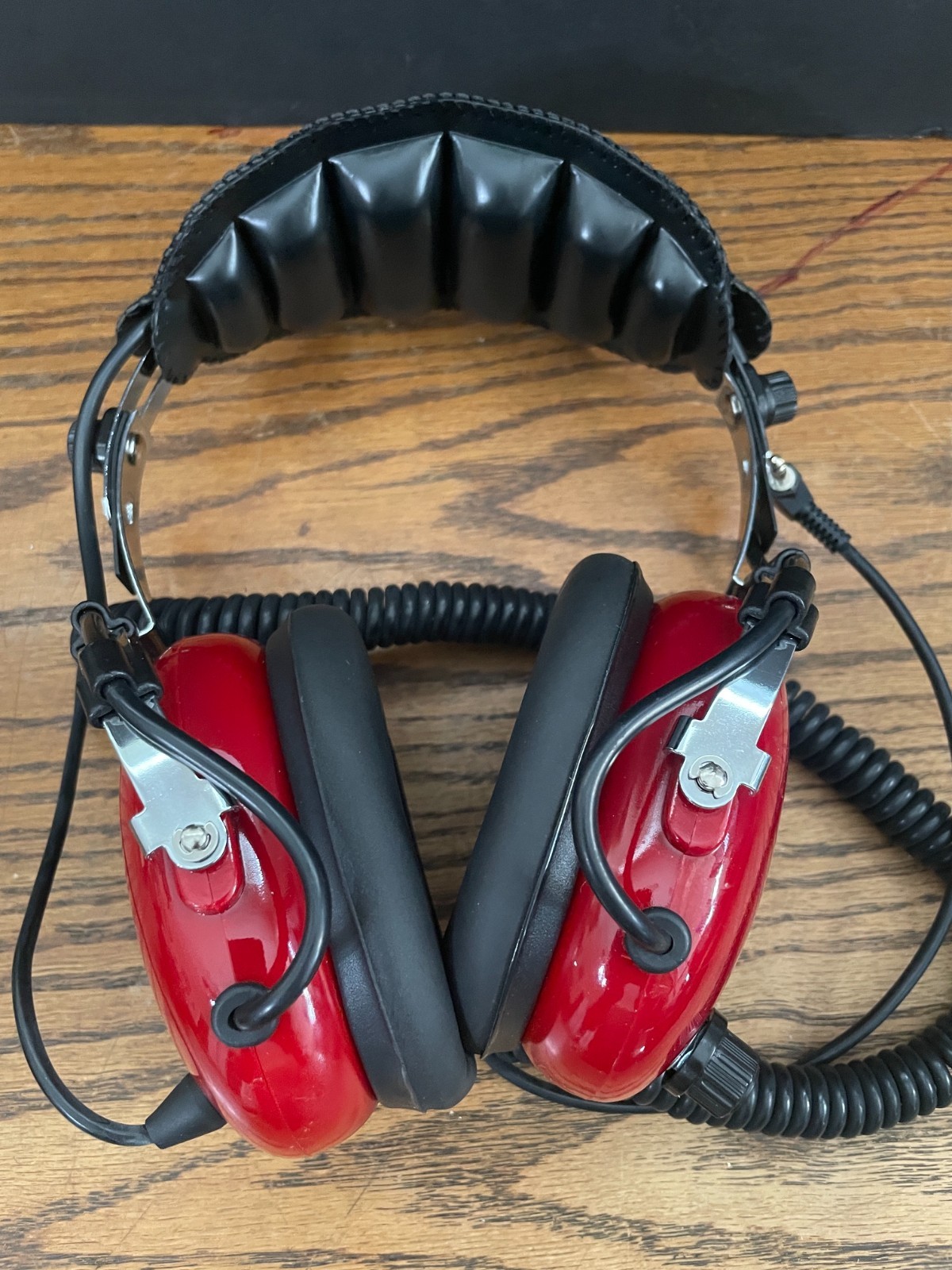 Racing Electronics RE-48 Communication Headset NASCAR w/Volume Control -- works!