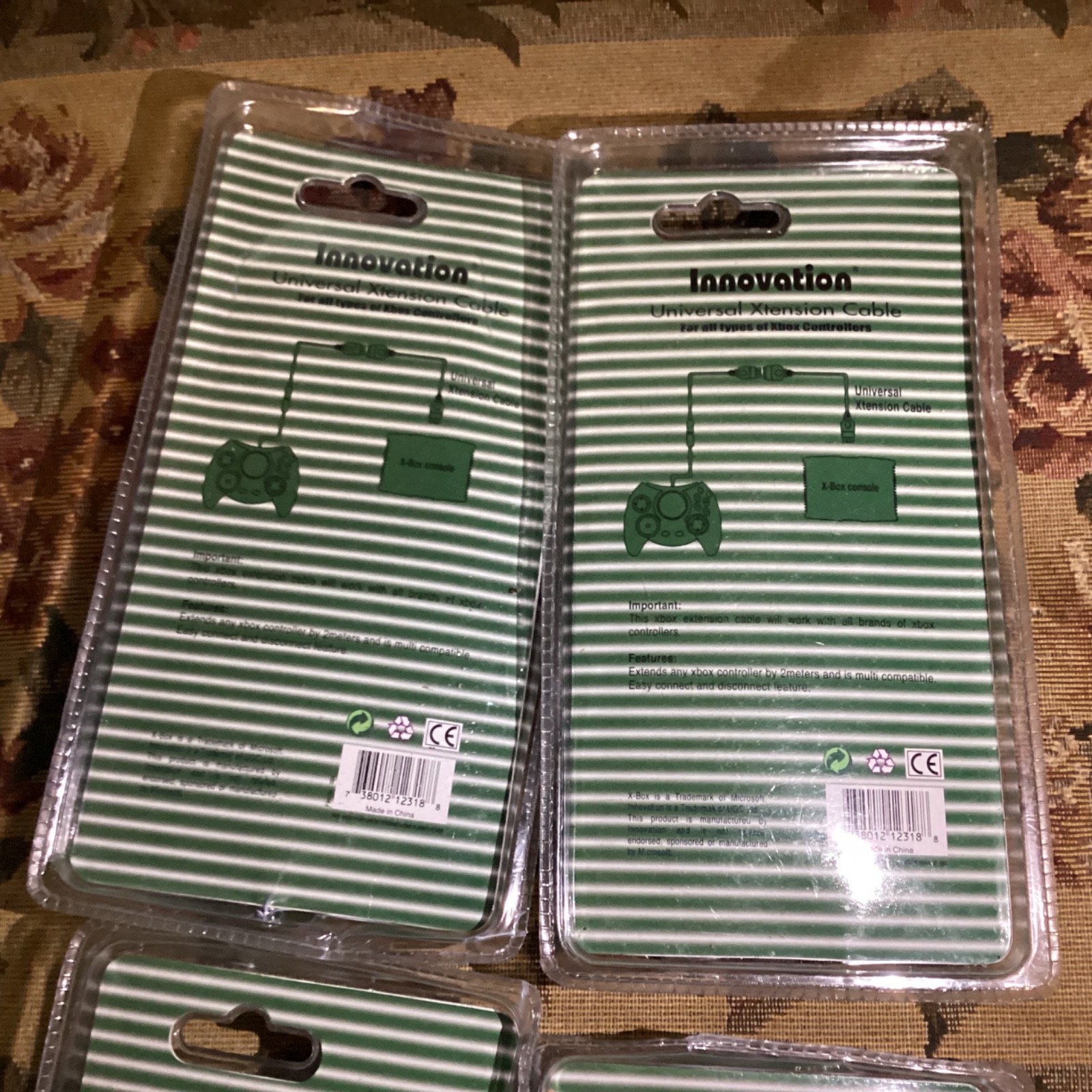 1 Innovation Controller Extension cord for Original Microsoft Xbox new Sealed