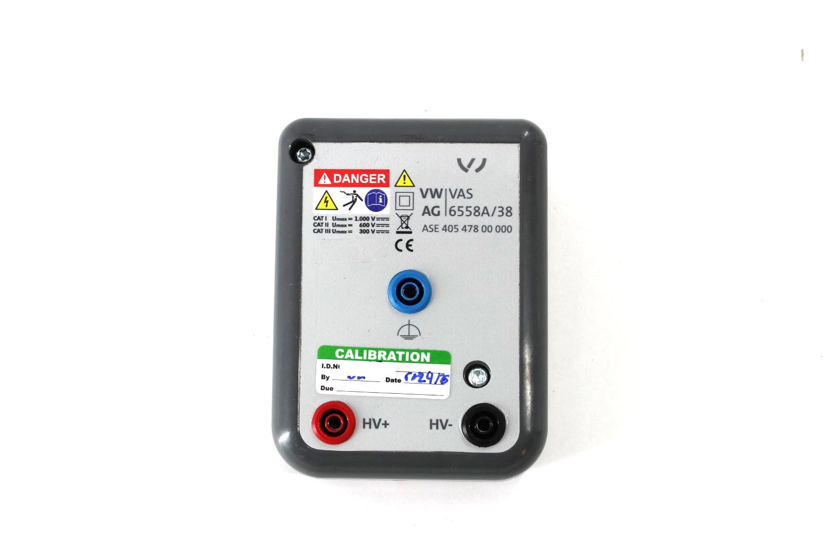 Car-Connect High Voltage Testing Adapter AG 6558A/38 VW VAS