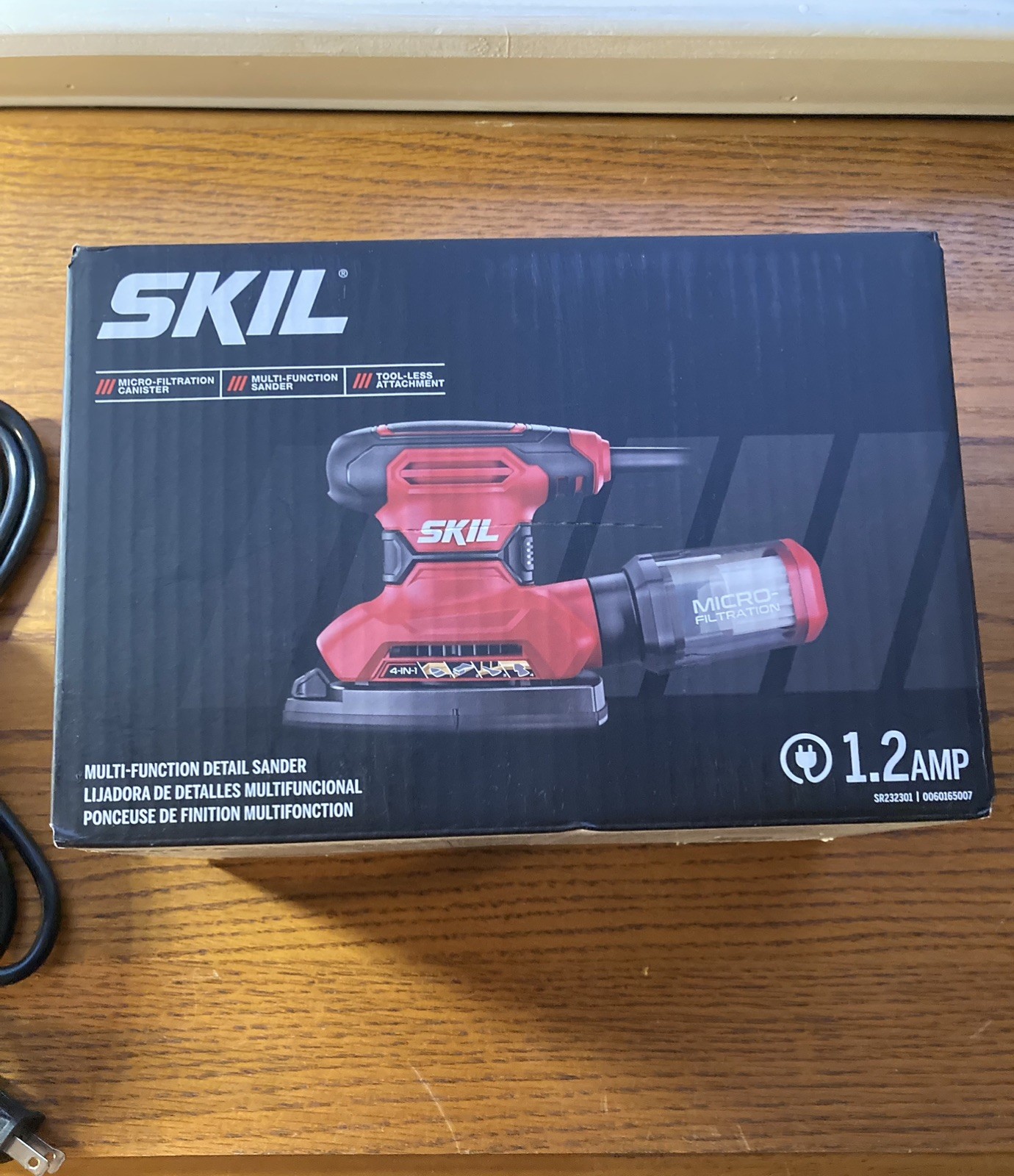 SKIL Multi-Function Detail Palm Sander, 1.2 amp, SR232301 ~ NEW-Open box