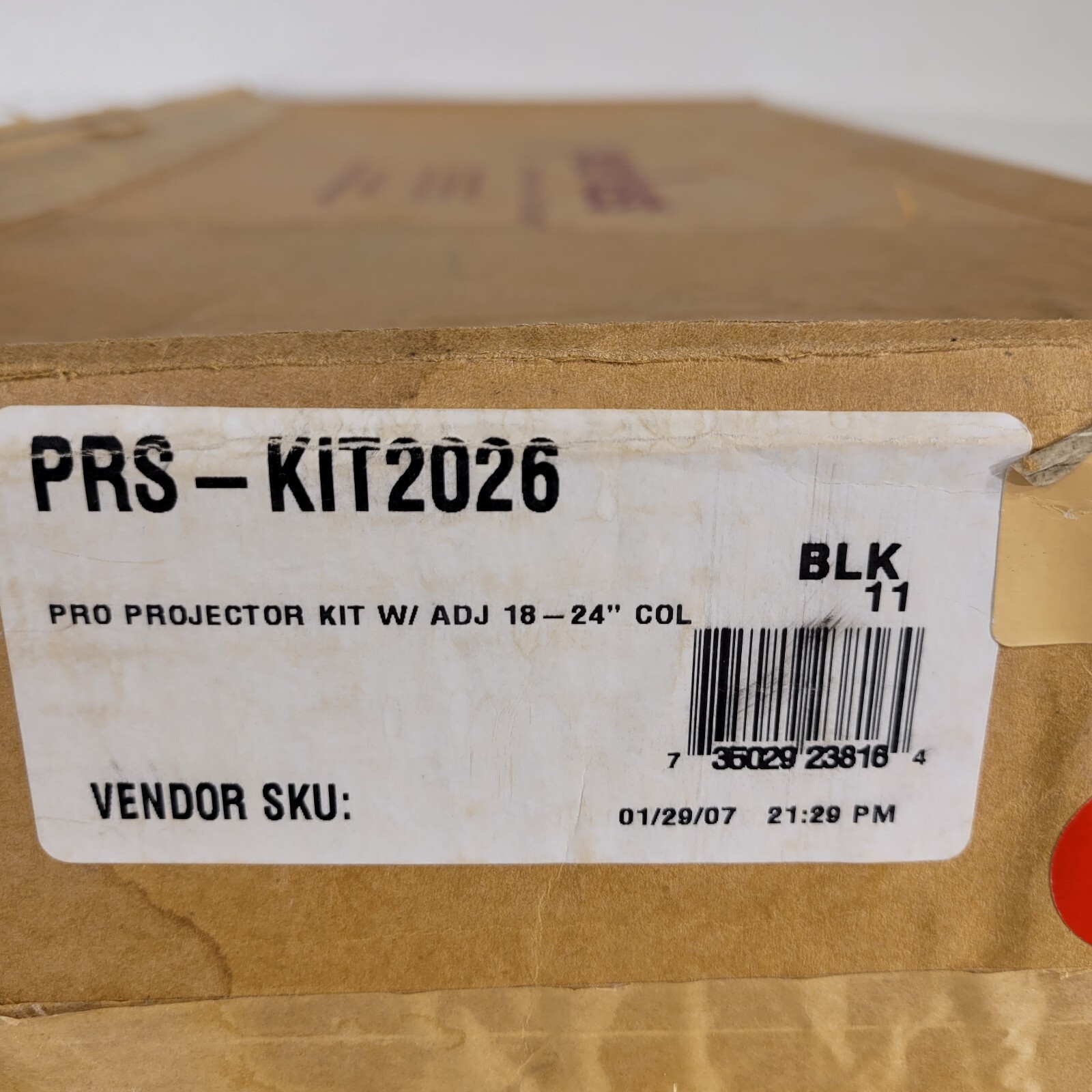 Peerless Industries PRS-KIT2026 Adjustable Projector Ceiling Mount 18-24" Column