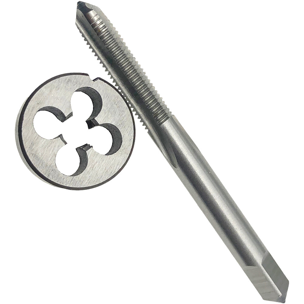 1/4-32 Tap & Die Set Right Hand 1/4''-32 UNEF Tap RH High Speed Steel 1/4 - 32
