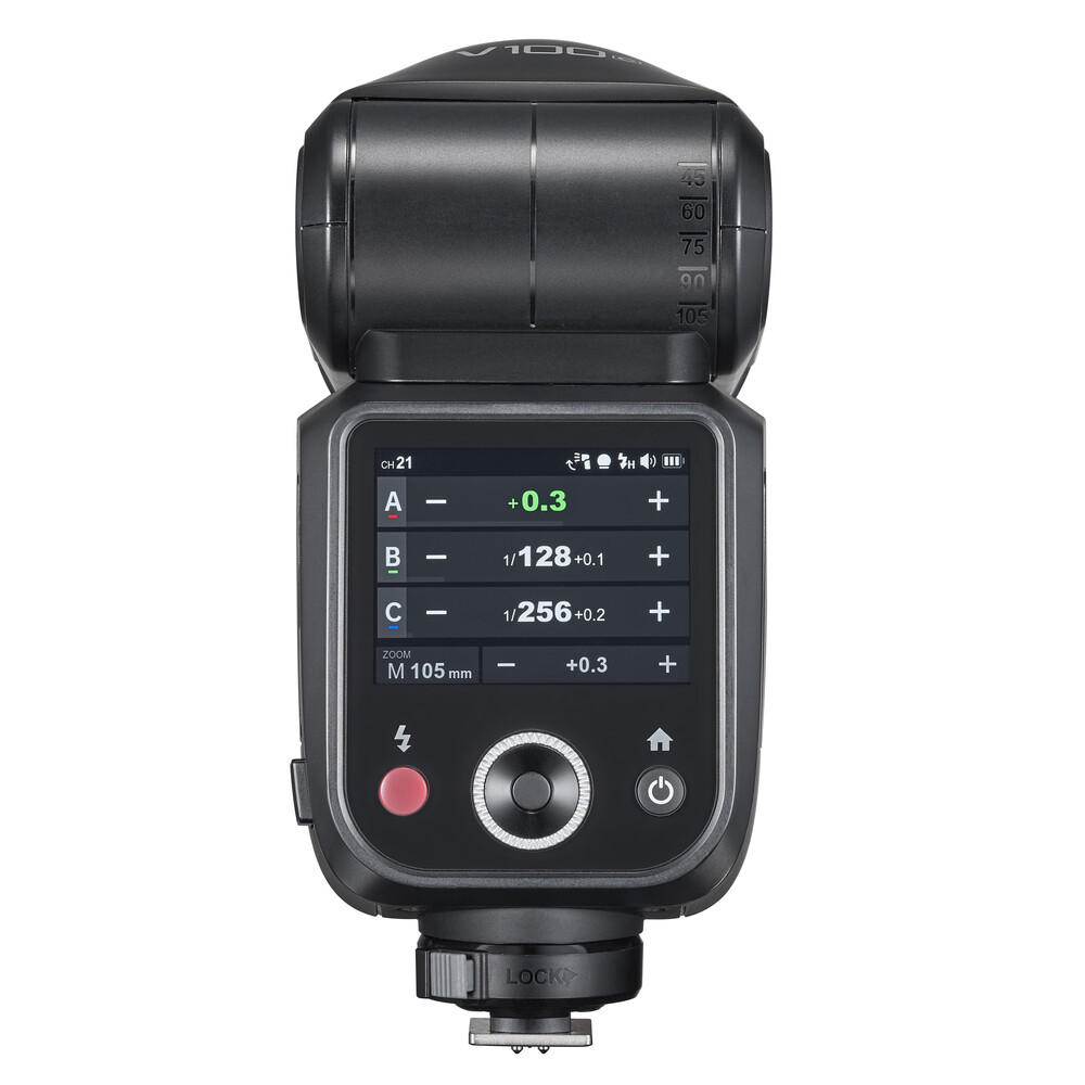 GODOX V100 N Godox Flash for Nikon – Touchscreen Control 100W TTL Camera Flash