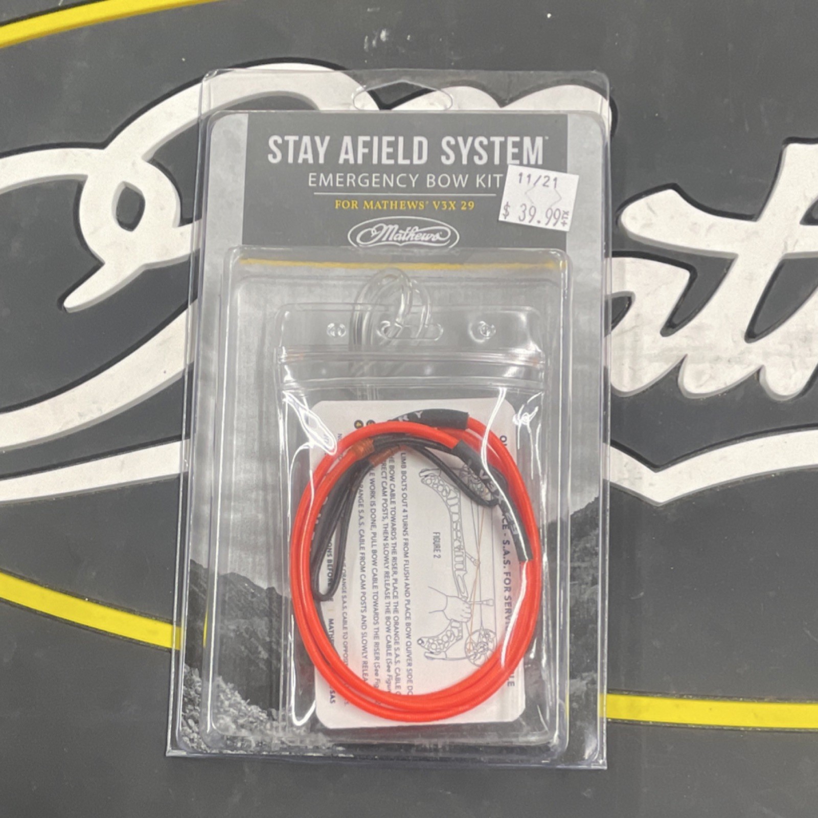 Mathews Stay Afield System Emergency Bow Kit for V3X 29 Compound