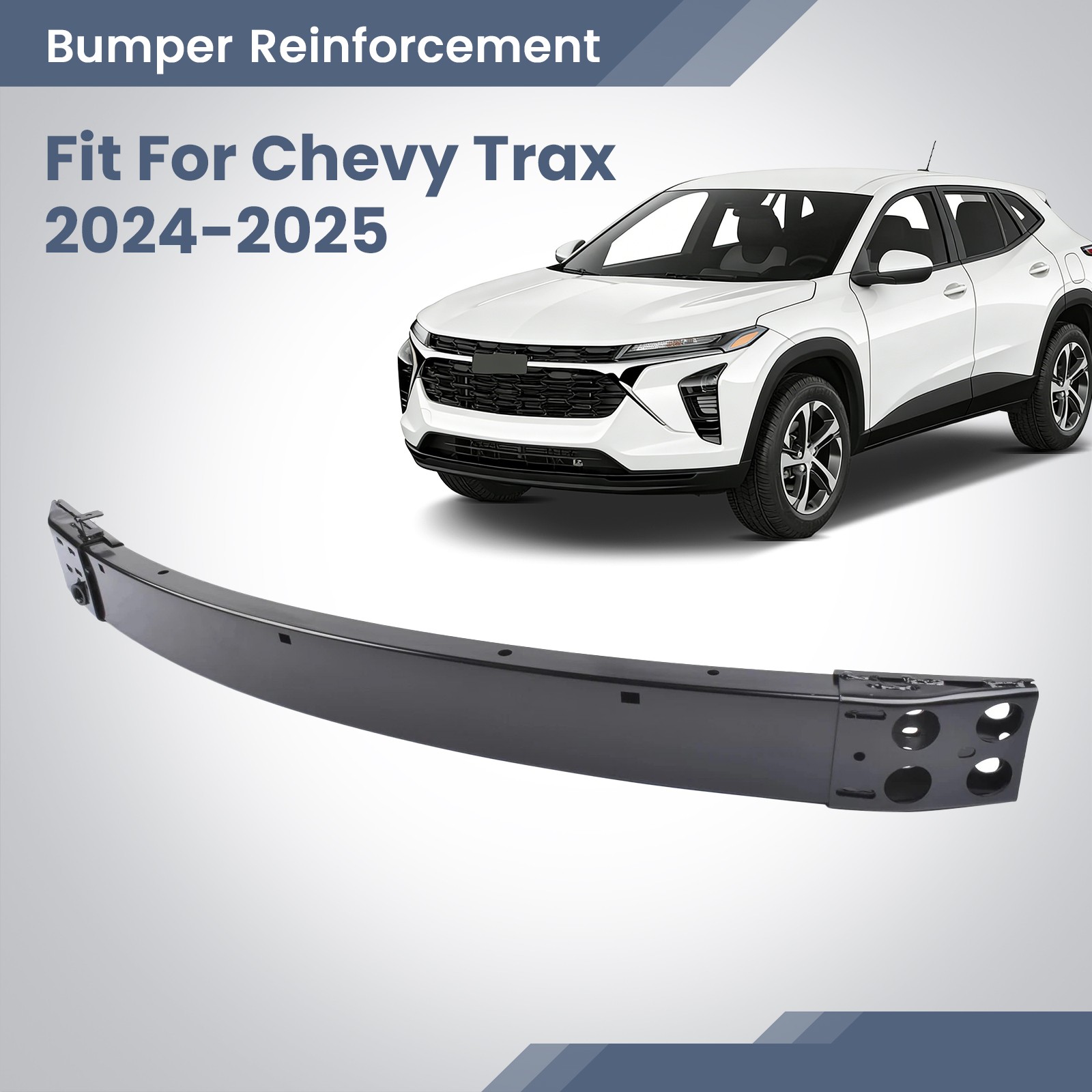 For 2024 2025 Chevy Trax Front Bumper Reinforcement Impact Bar 60004080 Steel