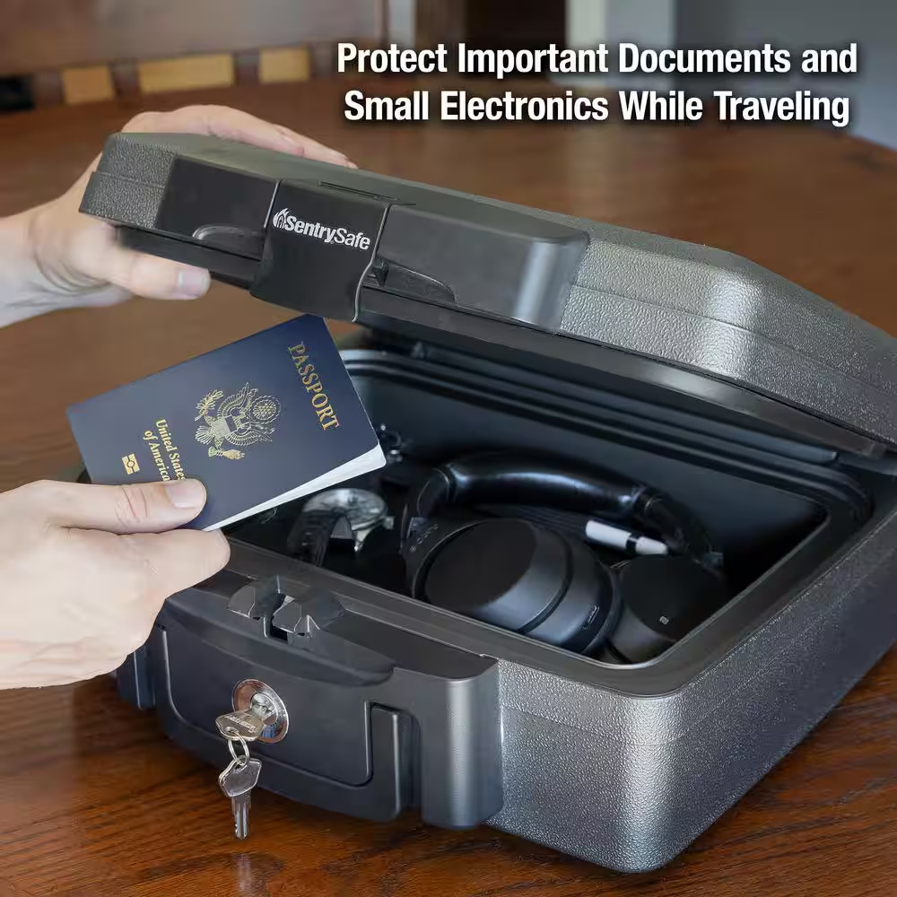0.17 Cu. Ft. Fireproof and Waterproof Safe Box