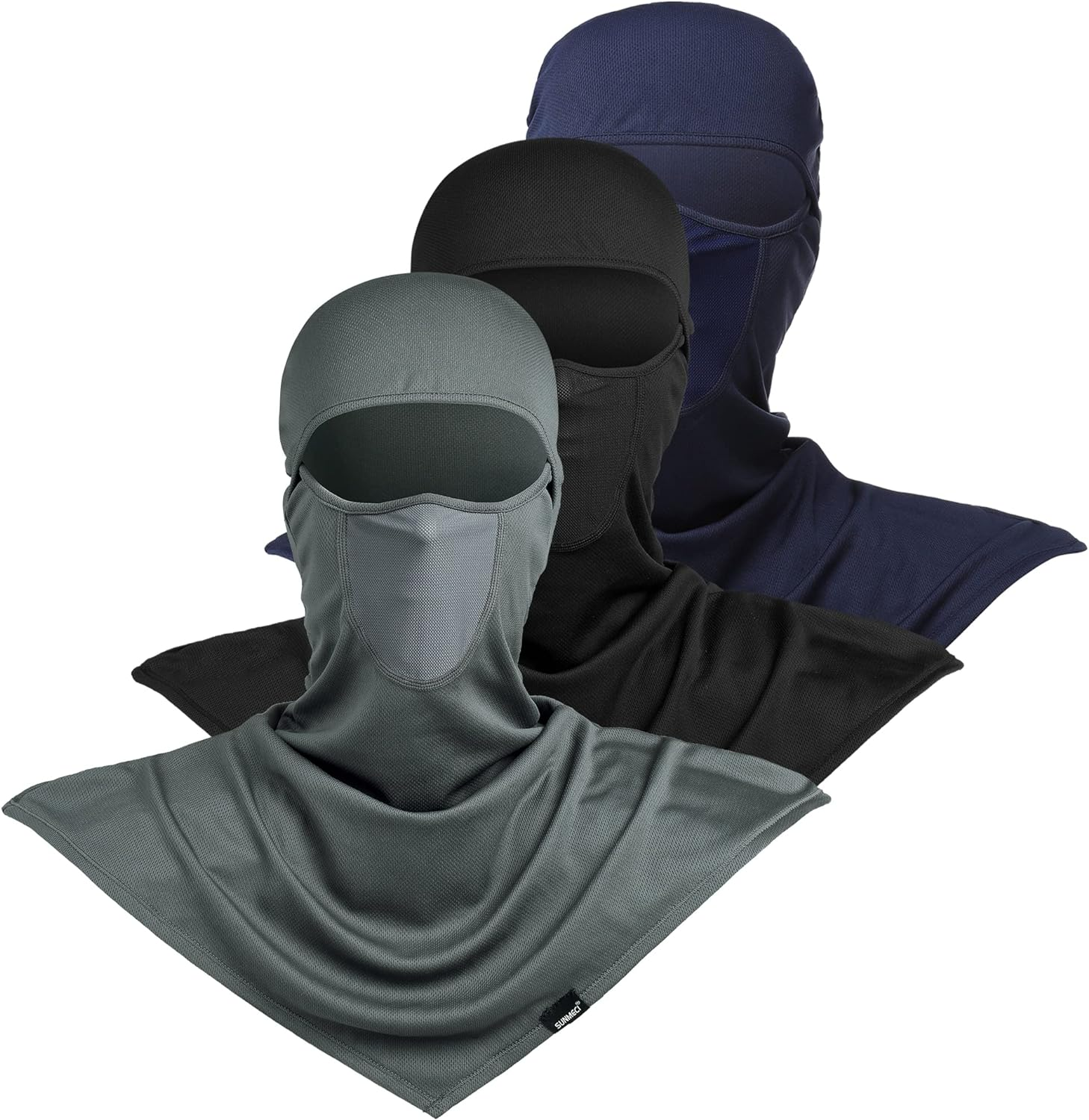 3 Pack Pasamontanas Calavera Balaclava Militar Mascara Para El Frio De Moto