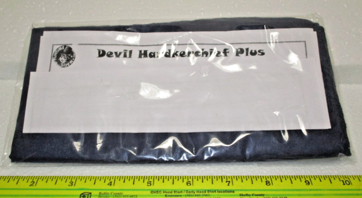 Devil Handkerchief Plus Magic Trick - Vanish Many Different Small Items, Utility