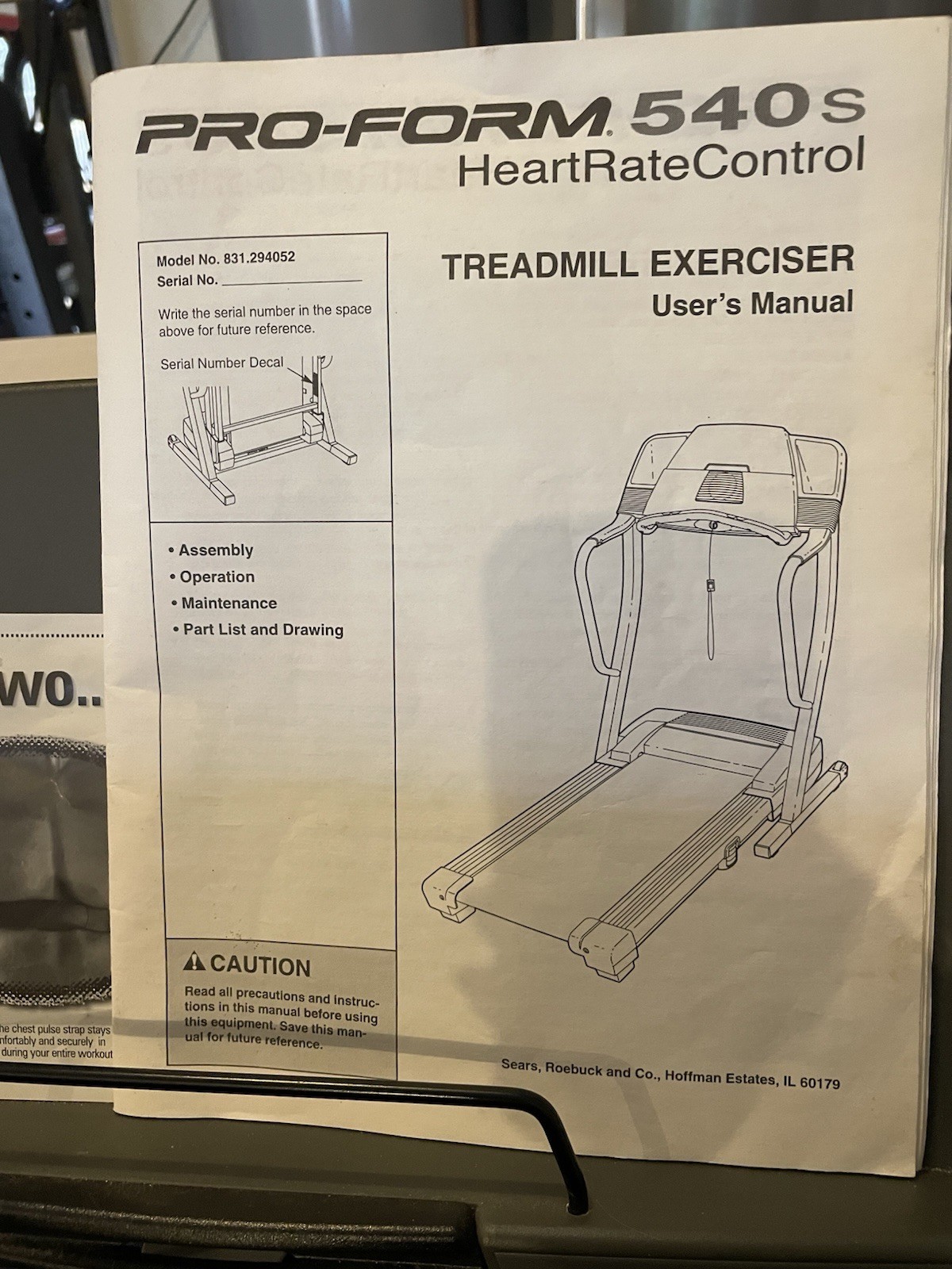 Pro-form 540s Treadmill