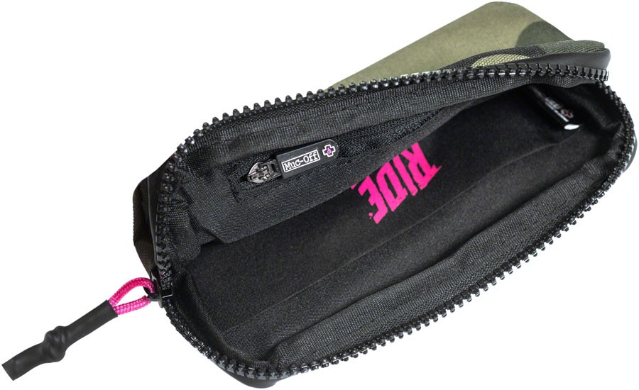 Muc-Off Essentials Bike Tool & Accessory Case with MOLLE Webbing, Camo Green