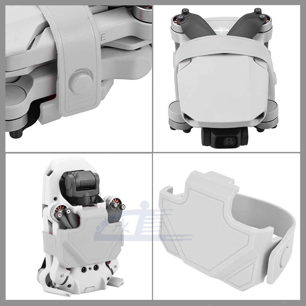 Drone Propeller Holder Protector Stabilizer For DJI Mavic Mini / Mini 2 Gray