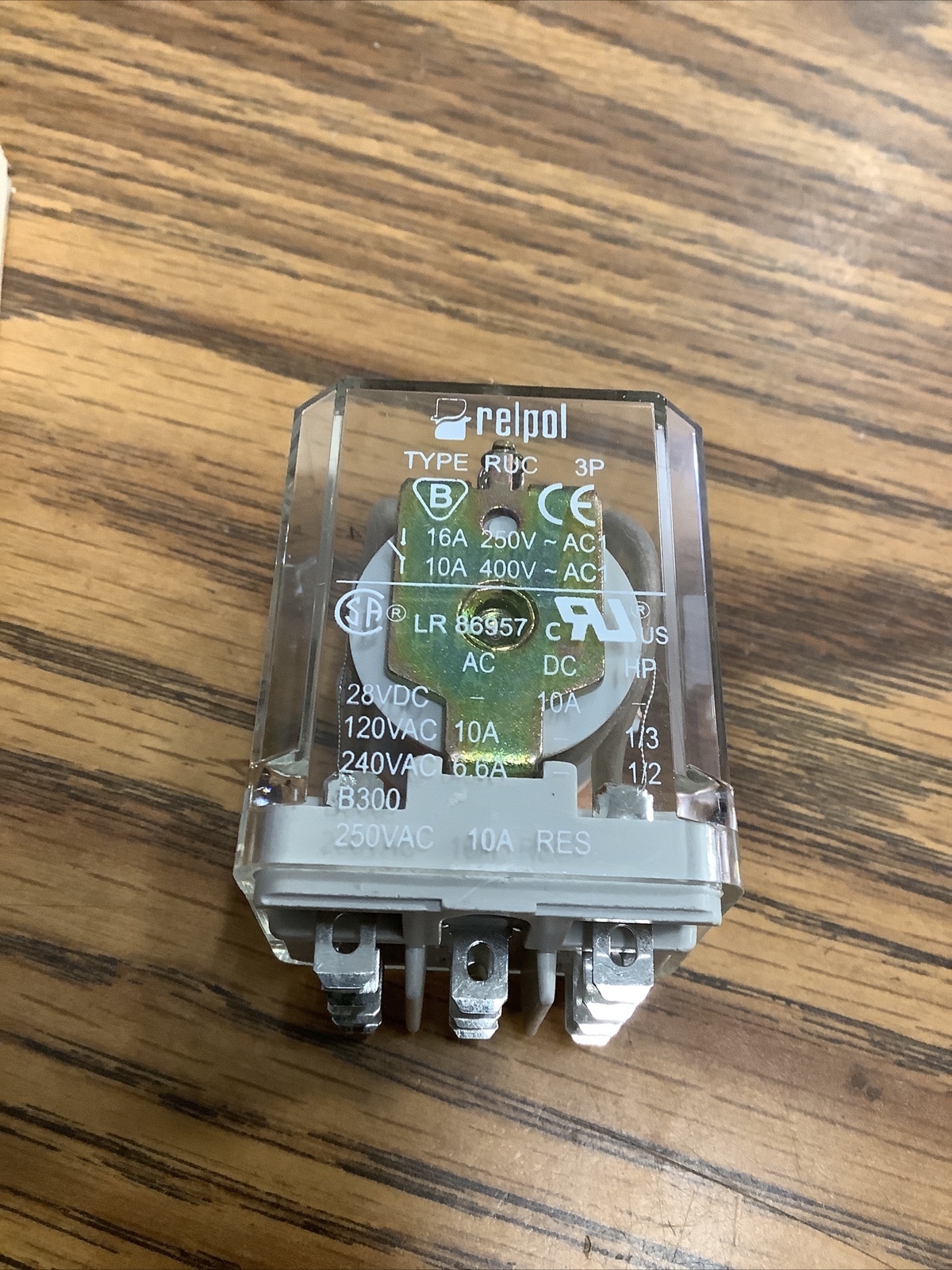 Relpol relay type RUC-1013-26-1024 Used