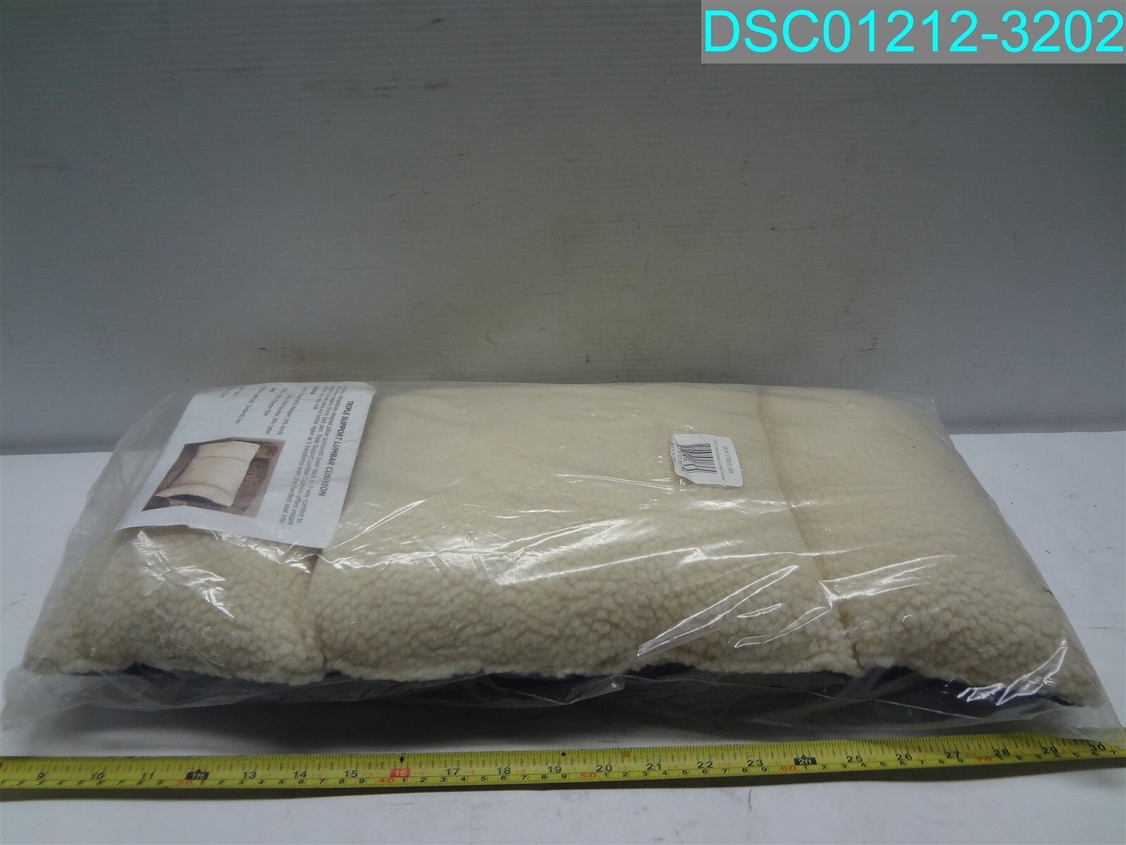 Triple Support Lumbar Cushion, Deluxe Back Pillow 817313018574