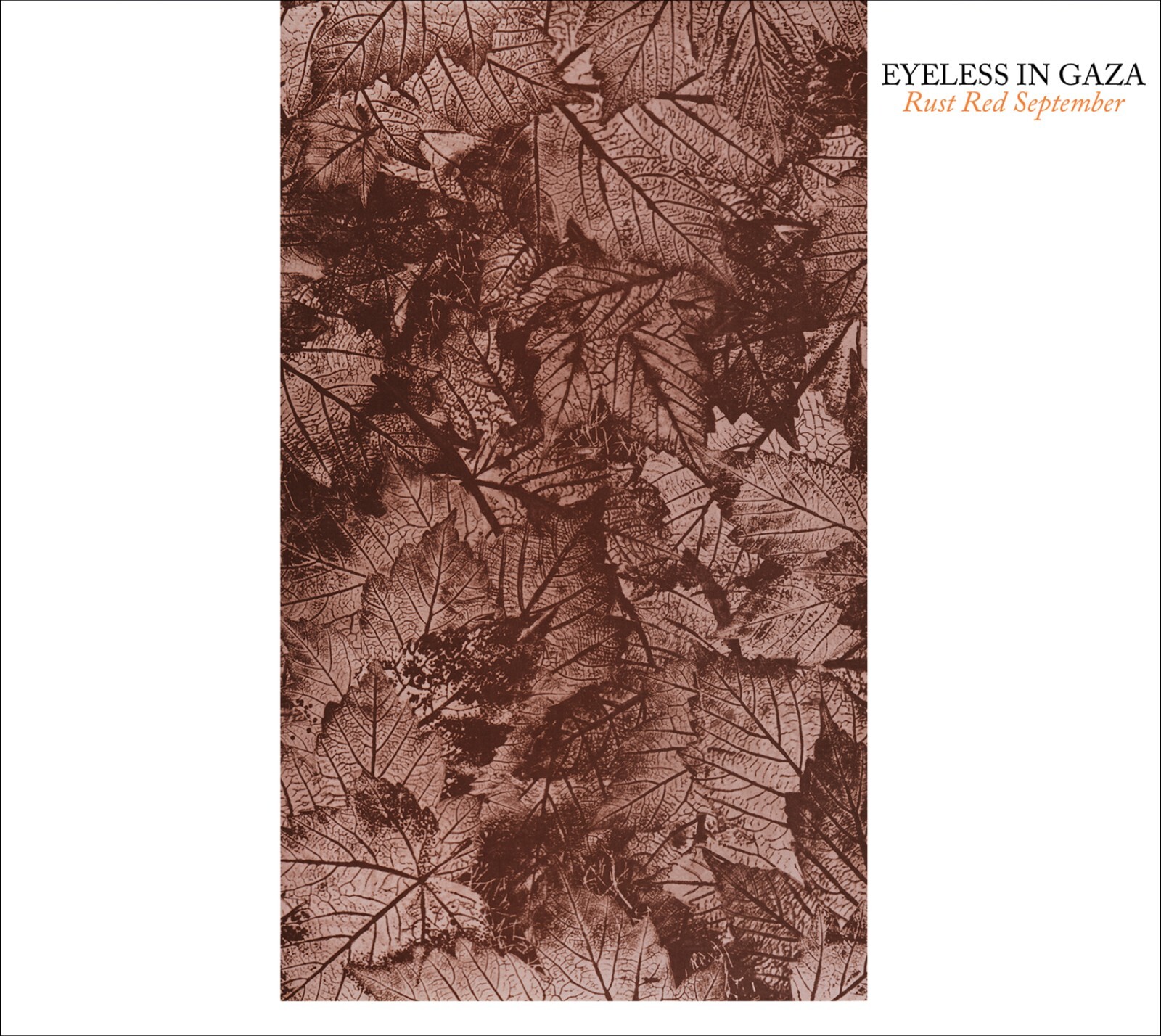 EYELESS IN GAZA Rust Red September CD 2024 remastered reissue NEW Martyn Bates
