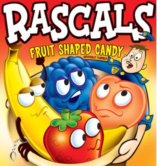 Rascals Candy for Bulk Vending Machine 17k pc Vendors Case Cousin of Runts Candy