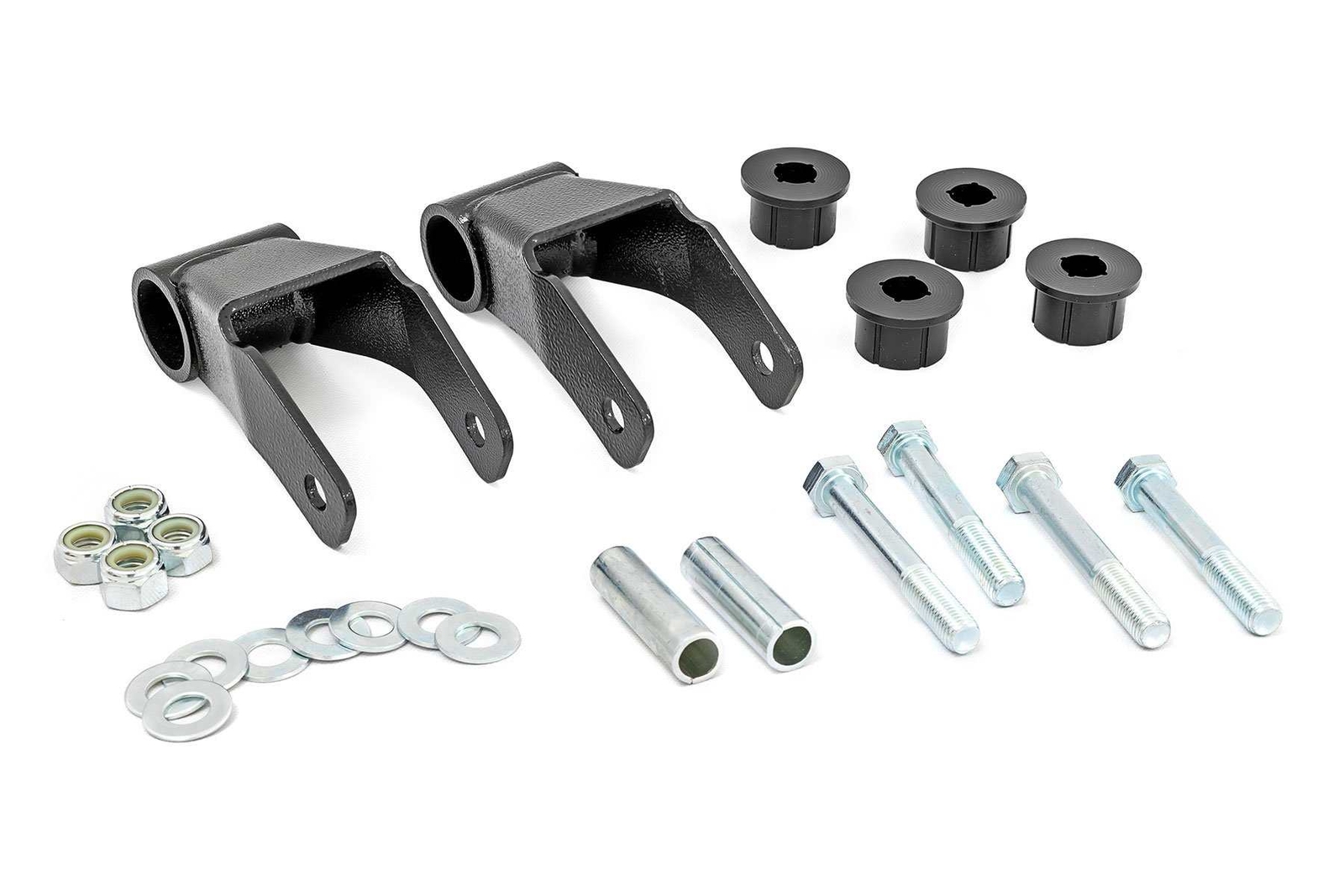 Rough Country .75" Boomerang Lift Shackles for 1984-2001 Jeep Cherokee XJ - 1104