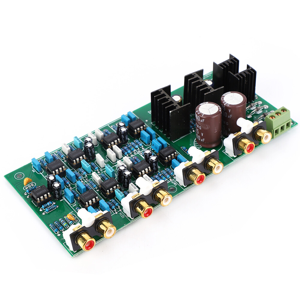 Linkwitz-Riley 3-way Electronic 6-Channel Frequency Dividing Board 310HZ/3.1KHZ