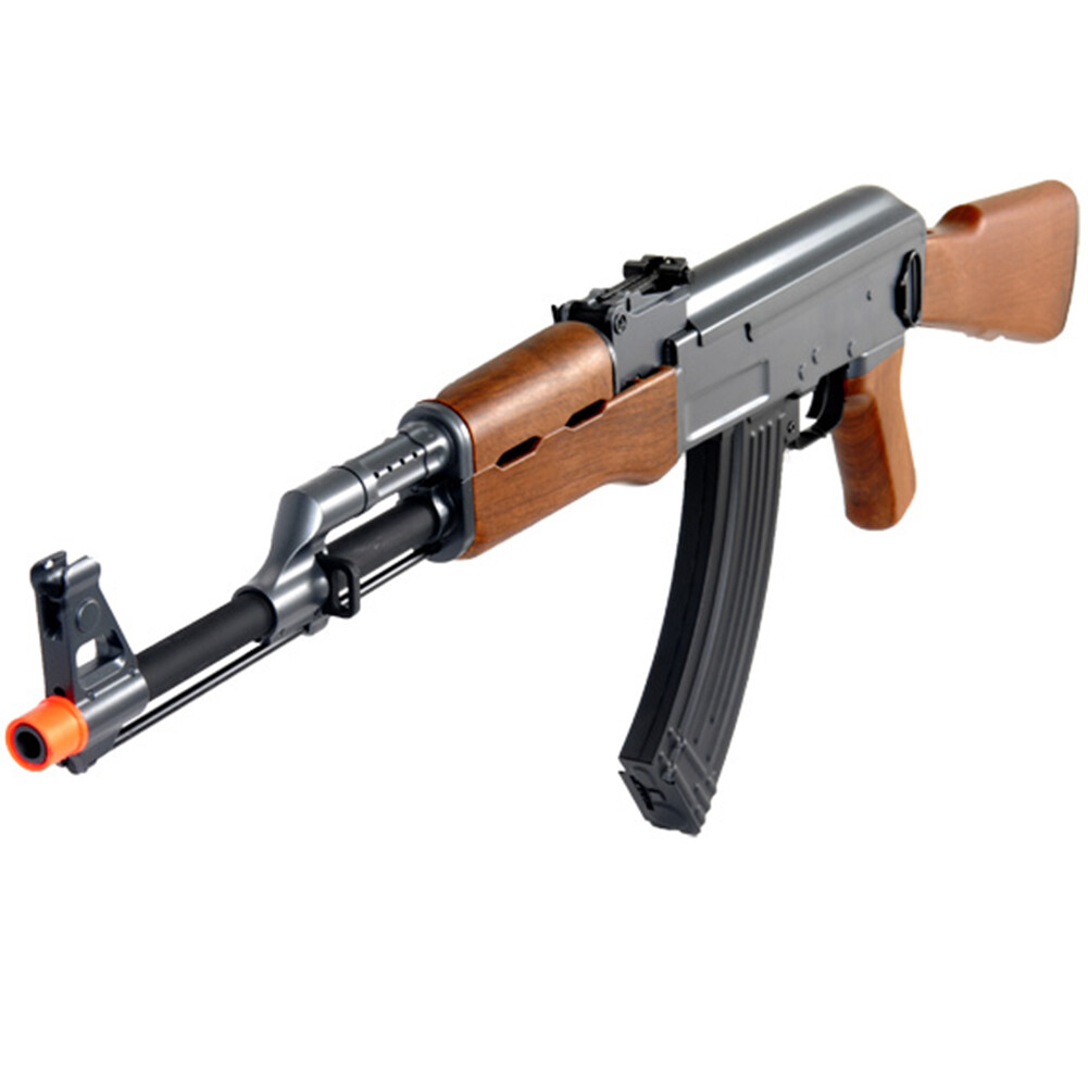 CYMA Sportline CM028 AEG Airsoft Rifle w/ Imitation Wood Furniture & Full Stock
