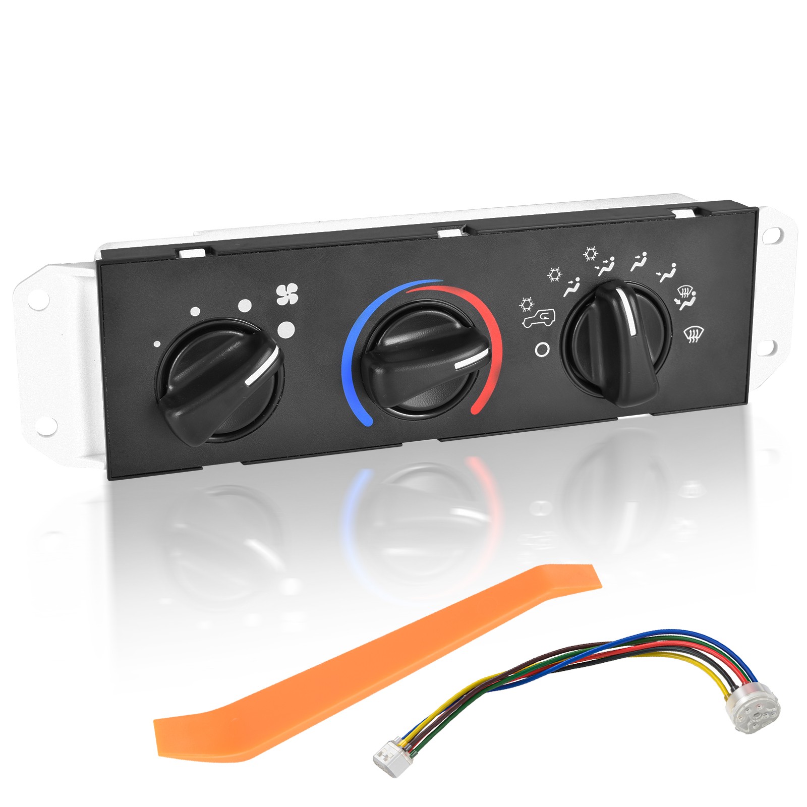 A/C Heater Control Climate Panel for Jeep Wrangler 1999-2006 55037473AB HS-373