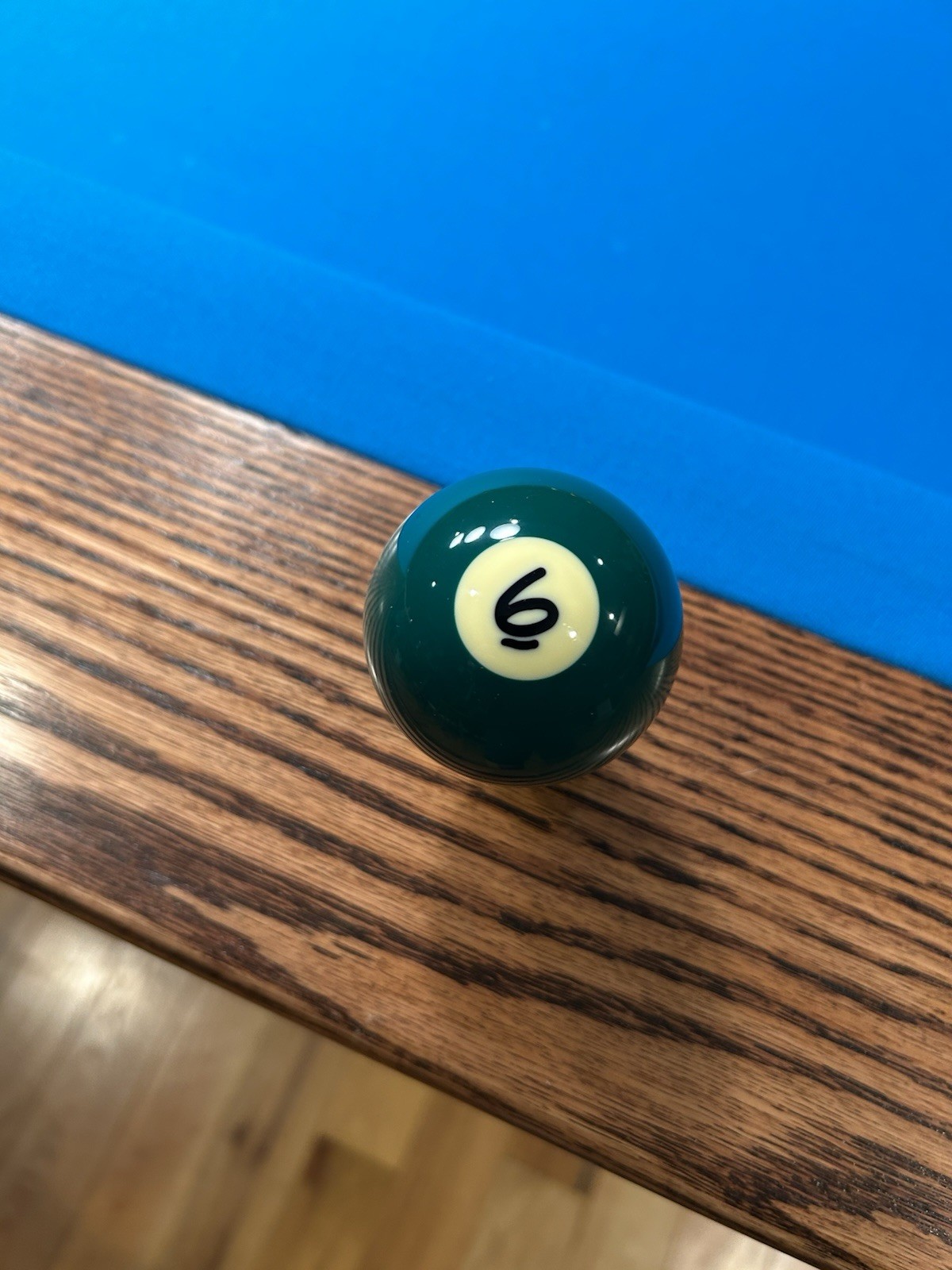 Stussy Individual Pool Ball Six 6 Ball Beautiful Artwork!