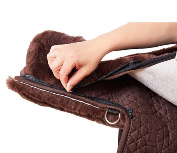 BAREBACK PAD - REAL SHEEPSKIN - WESTERN STYLE - Large