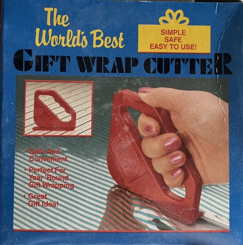 The World's Best Gift Wrap Cutter Red by Giftco Inc.