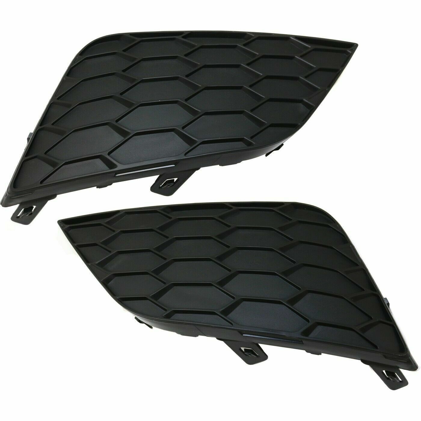 For Nissan Sentra 2016-2019 Front Bumper Insert Fog Light Lamp Cover Set of 2