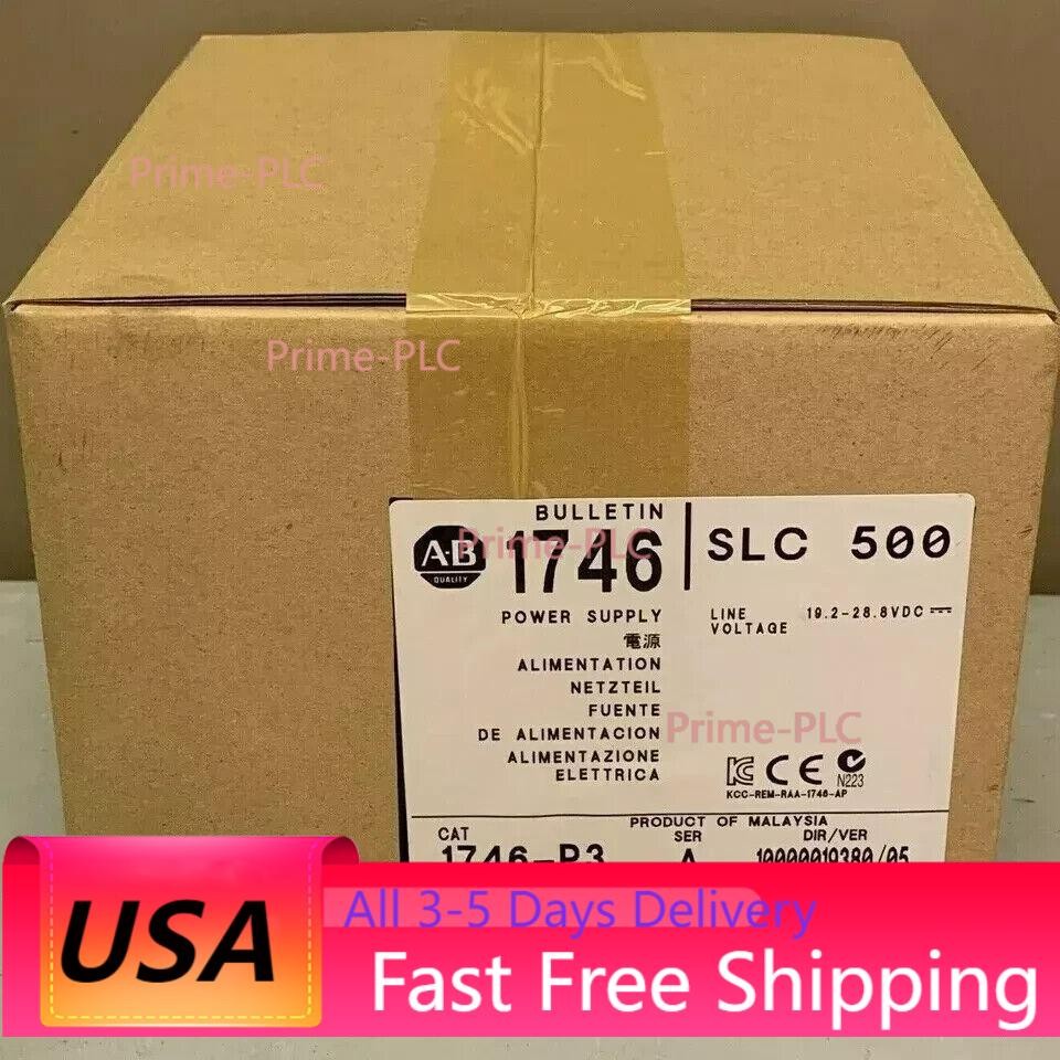Factory Sealed AB 1746-P3 1746P3 SER A SLC 500 Power Supply Module US Free Tax