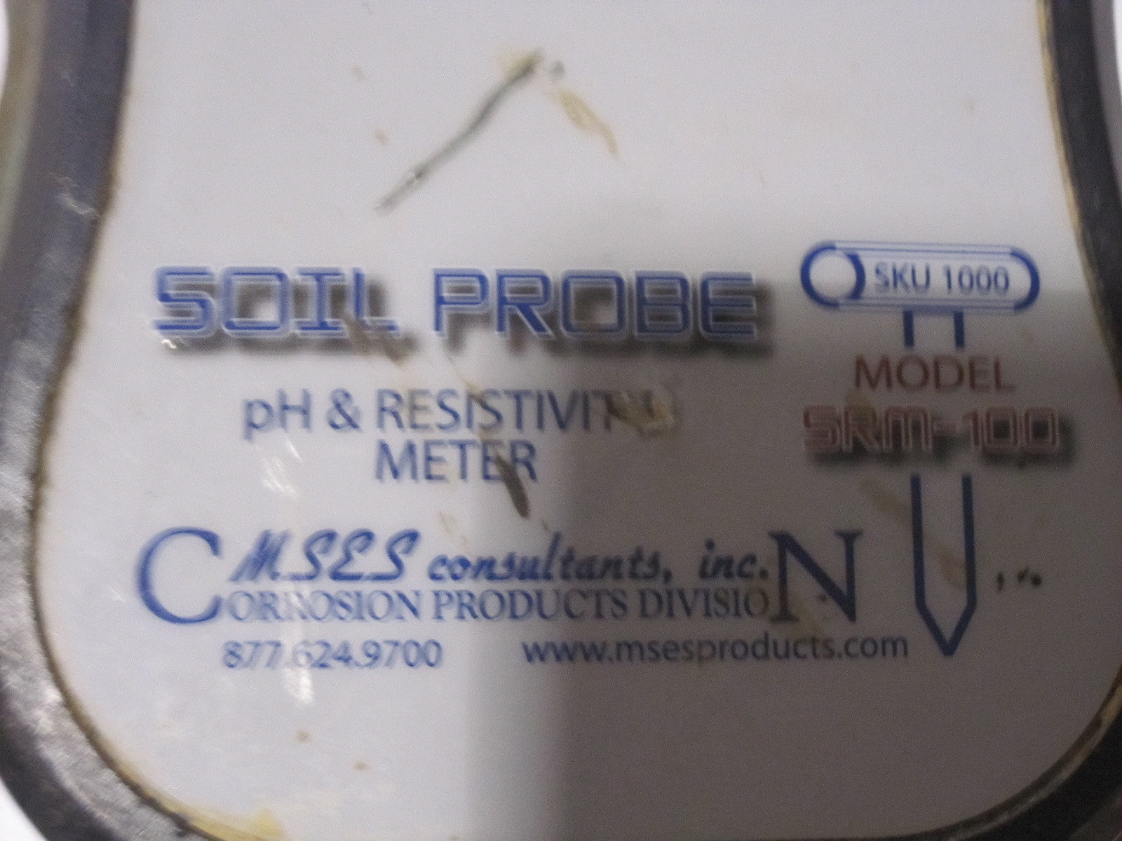 Digital Soil pH & Resistivity Tester SRM-100 Subsurface MSES (METER ONLY)