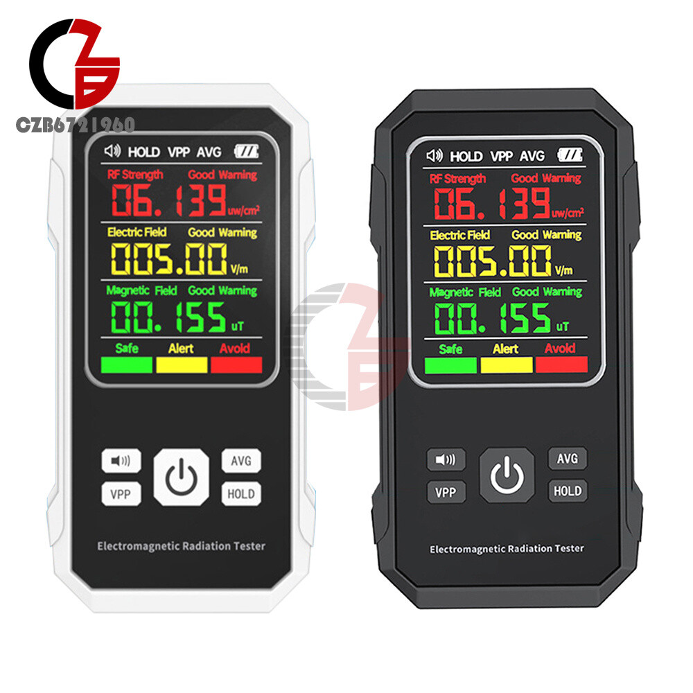 Digital EMF Meter Electromagnetic Field Radiation Detector RF Strength Detection