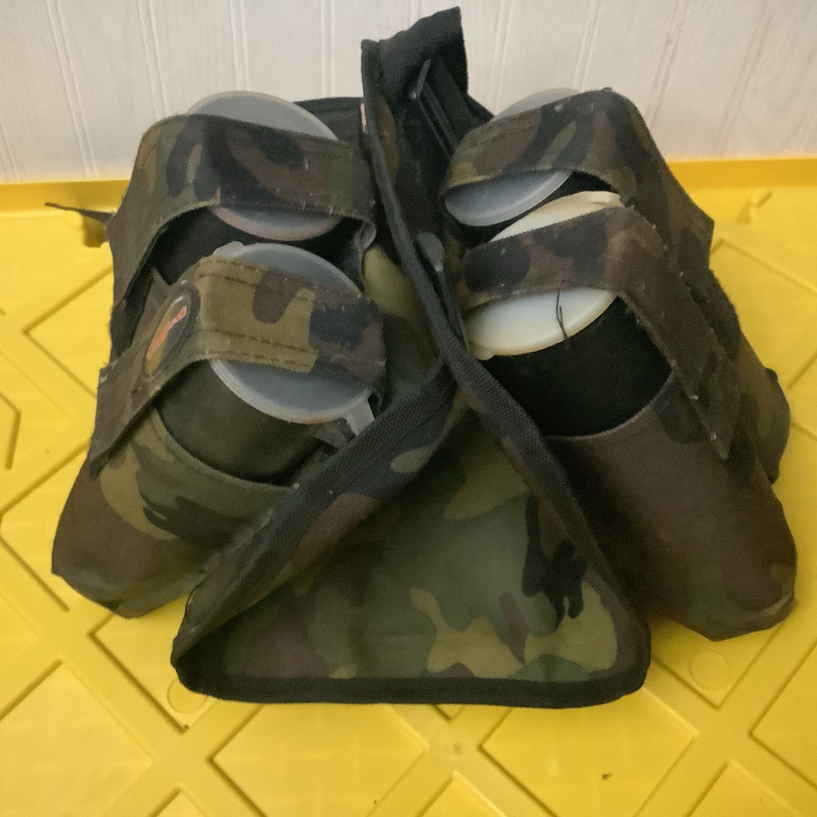 PMI Camo Paintball Waist Belt 4 Pack with 4 Refill Tubes