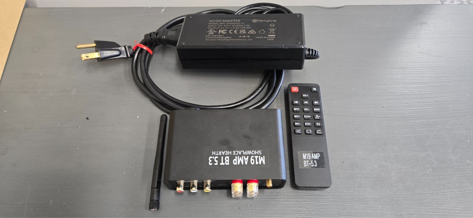 Intelligent Mini Bluetooth Digital Power Amplifier M19 BT 5.3